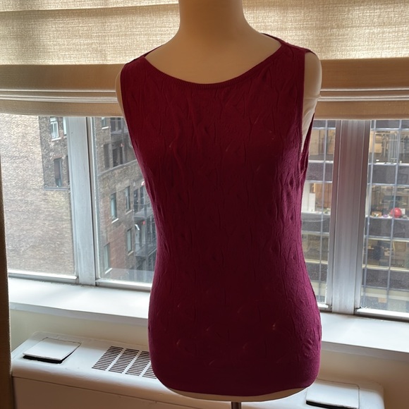 Luca Luca Italien Designer Pink Top - Picture 2 of 5